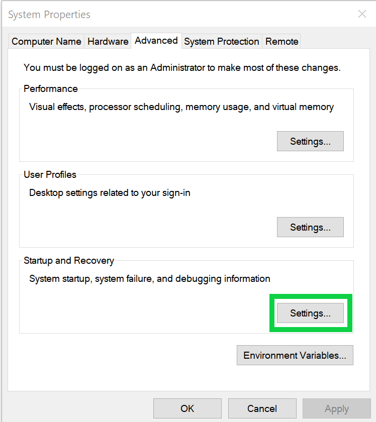 How to collect kernel memory dump
