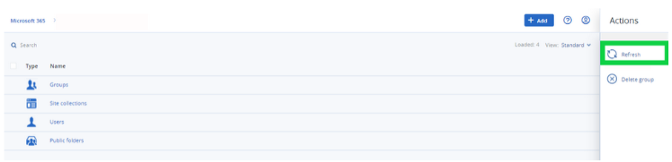 Acronis Cyber Protect Cloud: SharePoint or OneDrive Backup Succeeds ...