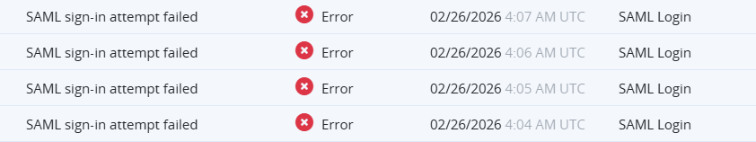 Acronis Cyber Protect Cloud: [Entra ID] User Redirected Back to Acronis ...