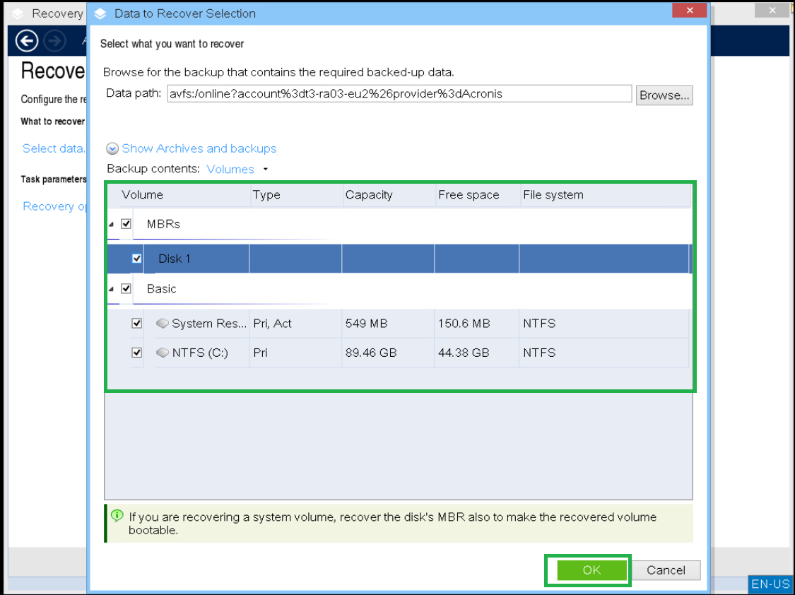 acronis true image dissimilar hardware