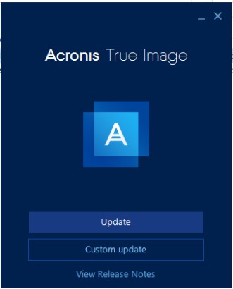 upgrade acronis true image