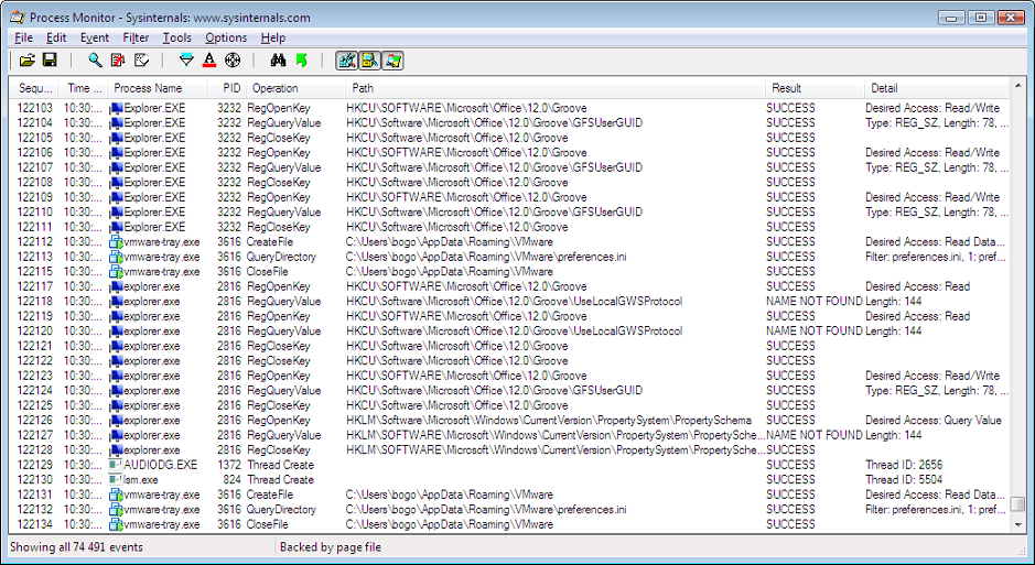 2295: Collecting Process Monitor log