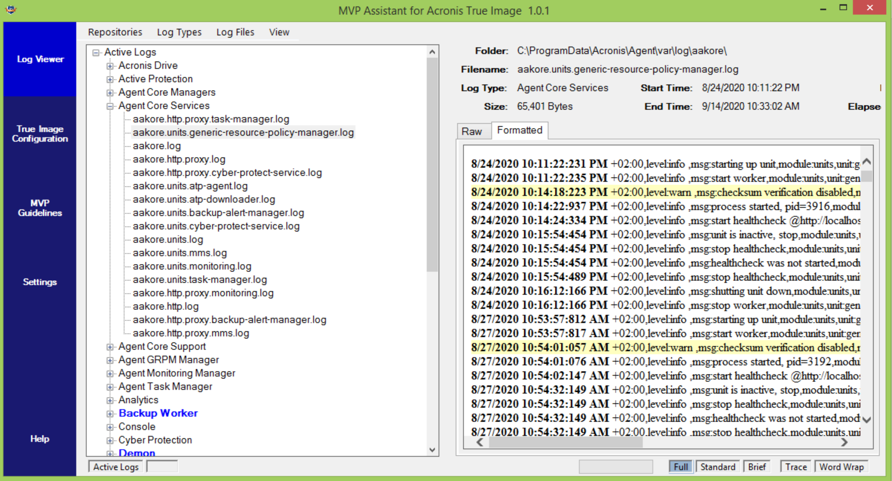 59335: Acronis True Image: Community tools